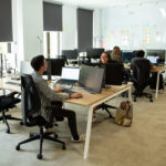 visuel du cas client Jaji représentant un openspace