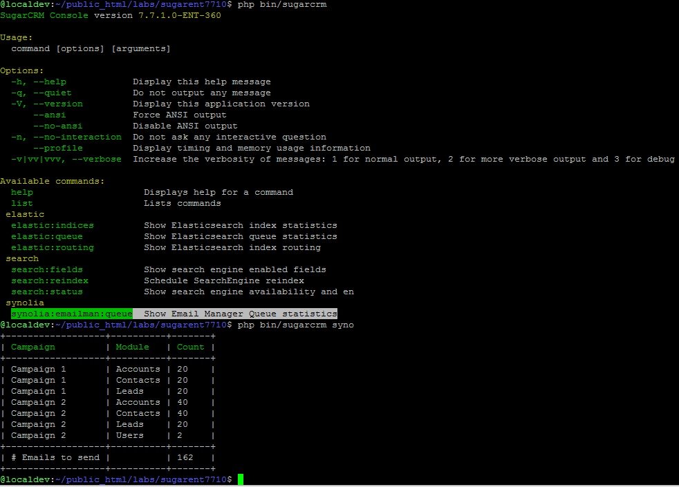How to monitor your Email Manager Queue with Sugar CLI