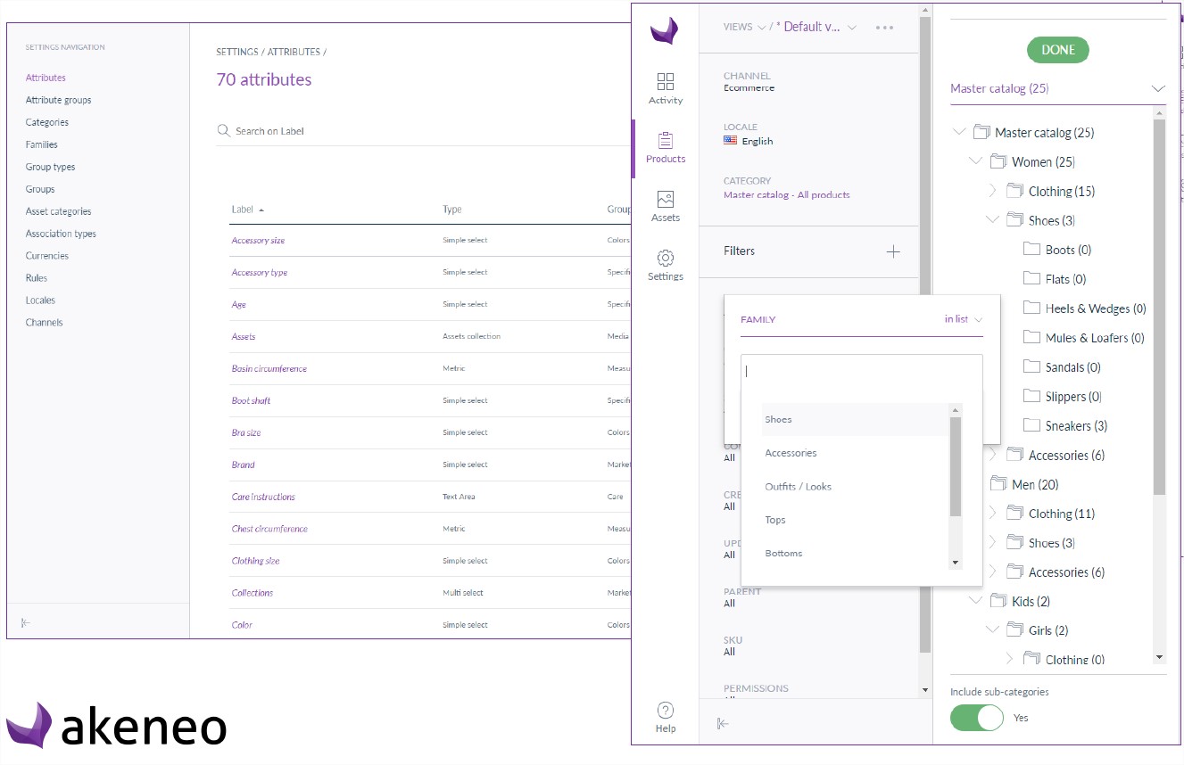 Akeneo 2-3 Attributes