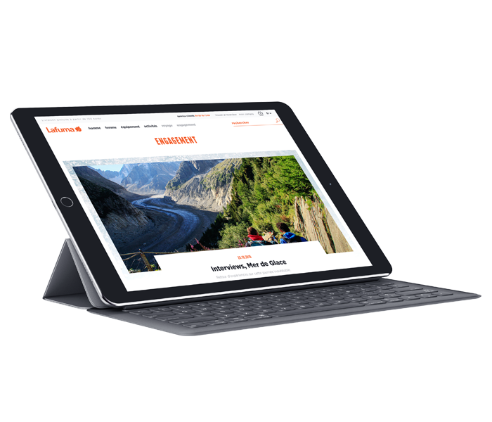 lafuma groupe magento tablet