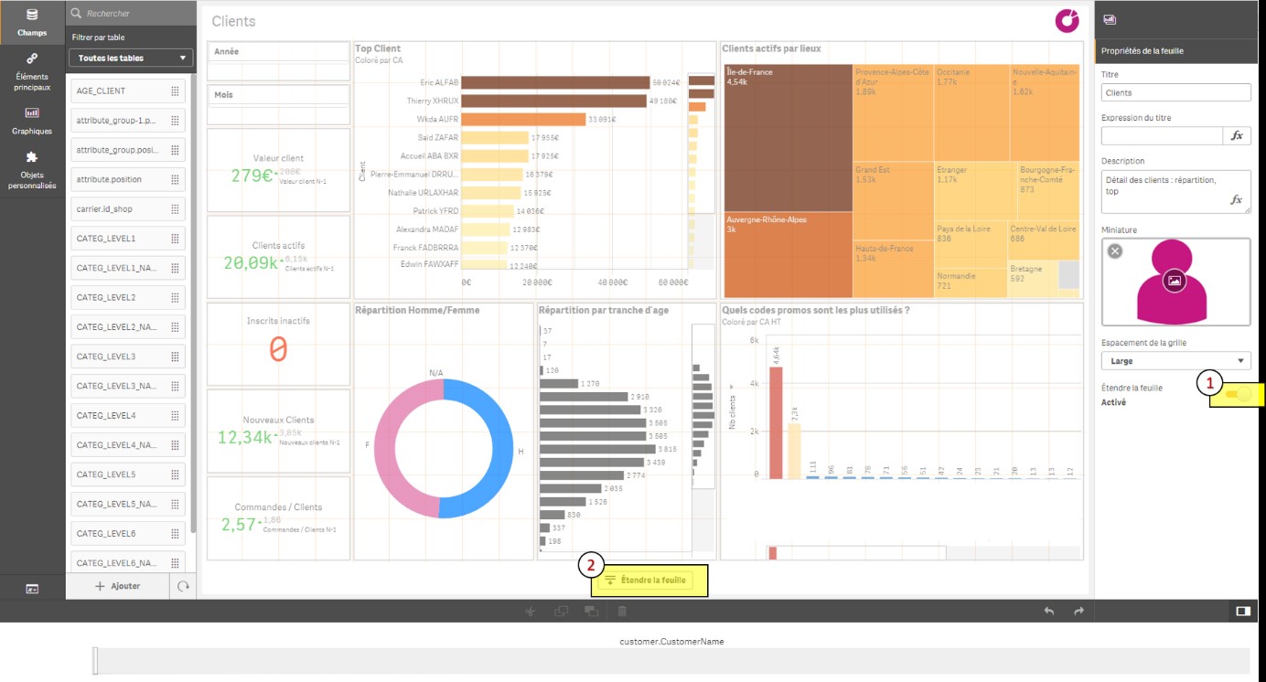 Qlik Sense June Feuille