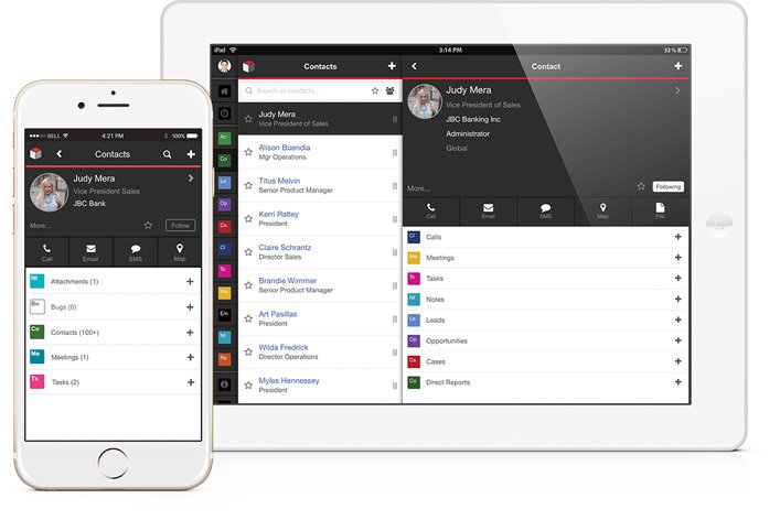SugarCRM mobile capture