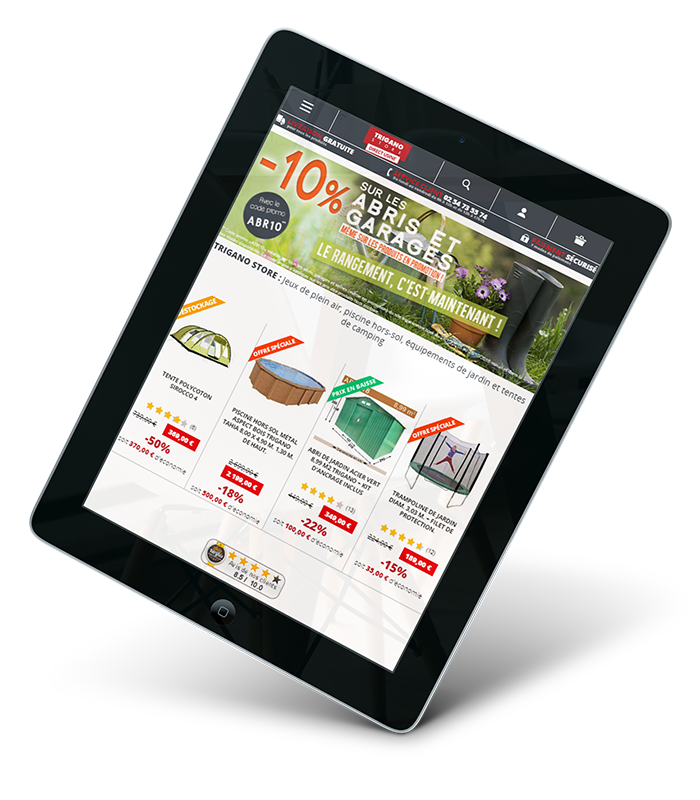 trigano magento ipad