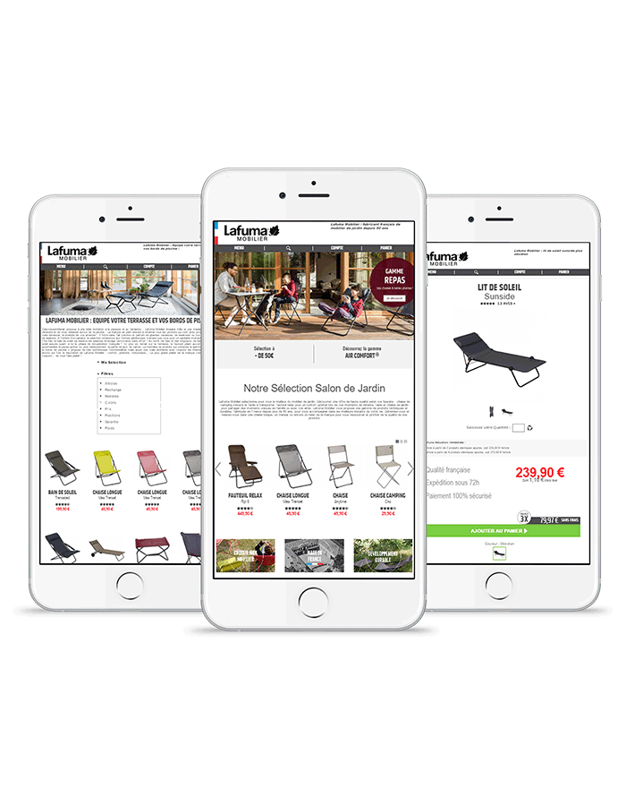 lafumaMobilier magento responsive