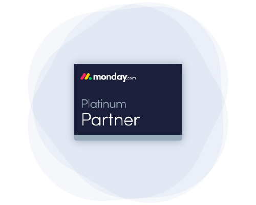 Badge monday platinum partner