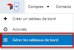 SugarCRM Tableau De Bord