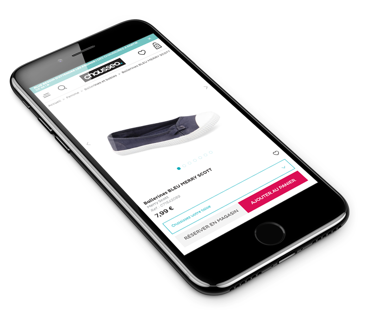 Responsive Design Chaussea