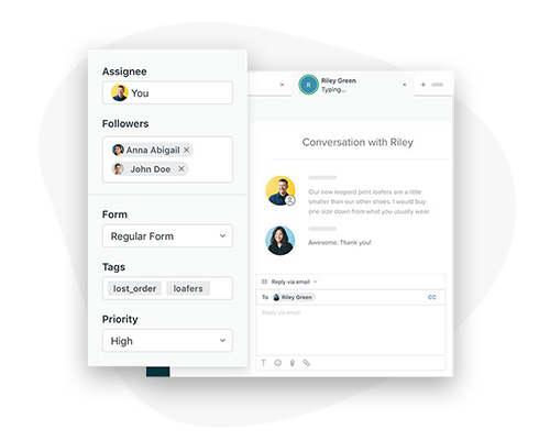 Conversation Zendesk et collaboration