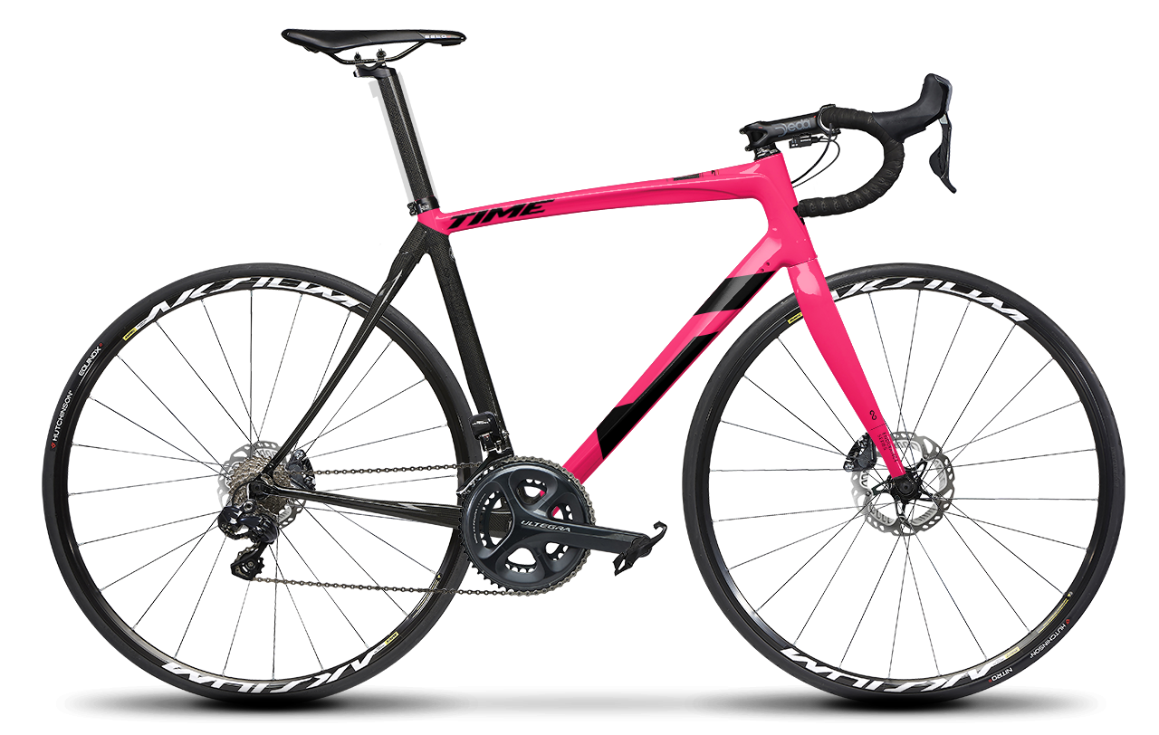 Time vélo rose