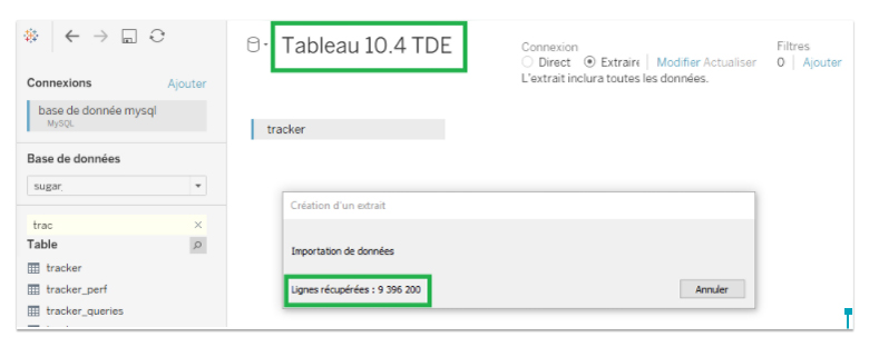 Tableau Linux TDE