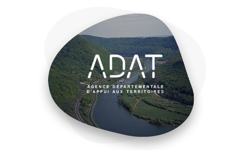 Logo Adat et image d'ambiance