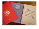 Carnets programme EVE avec une citation de Marguerite Yourcenar
