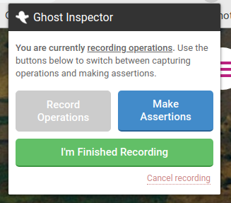 Ghost Inspector - Enregistreur