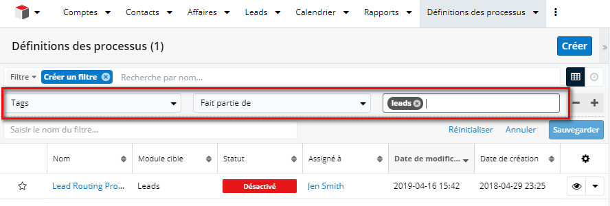 Sugar 9 : apparition du moteur de gestion des tags