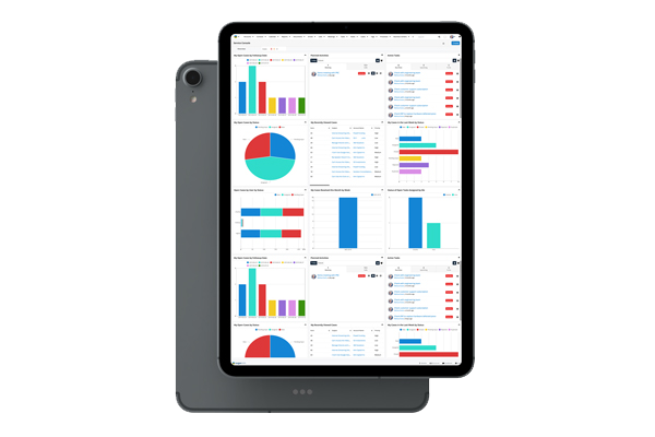 Interface sugarcrm version tablette