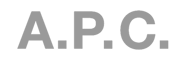 Logo A.P.C gris