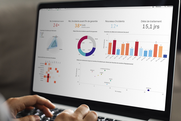 Interface Qlik Sense, une nouvelle génération d'analytics