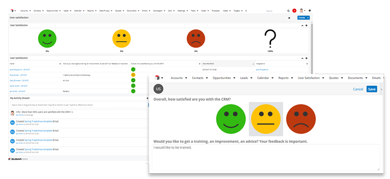 Module Synolia User satisfaction