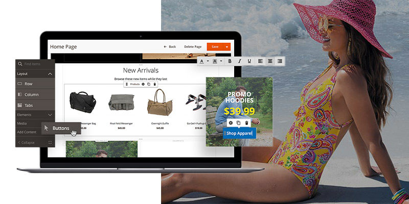 Page builder Magento