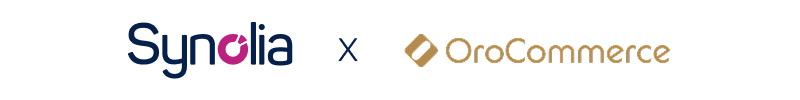 Visuel des logos Synolia et OroCommerce