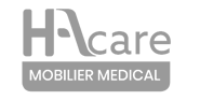 Logo gris HAcare
