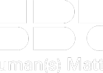 Logo blanc SBT Humans Matter