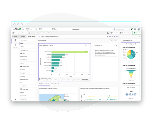 Interface Qlik