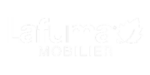 Logo blanc Lafuma Mobilier