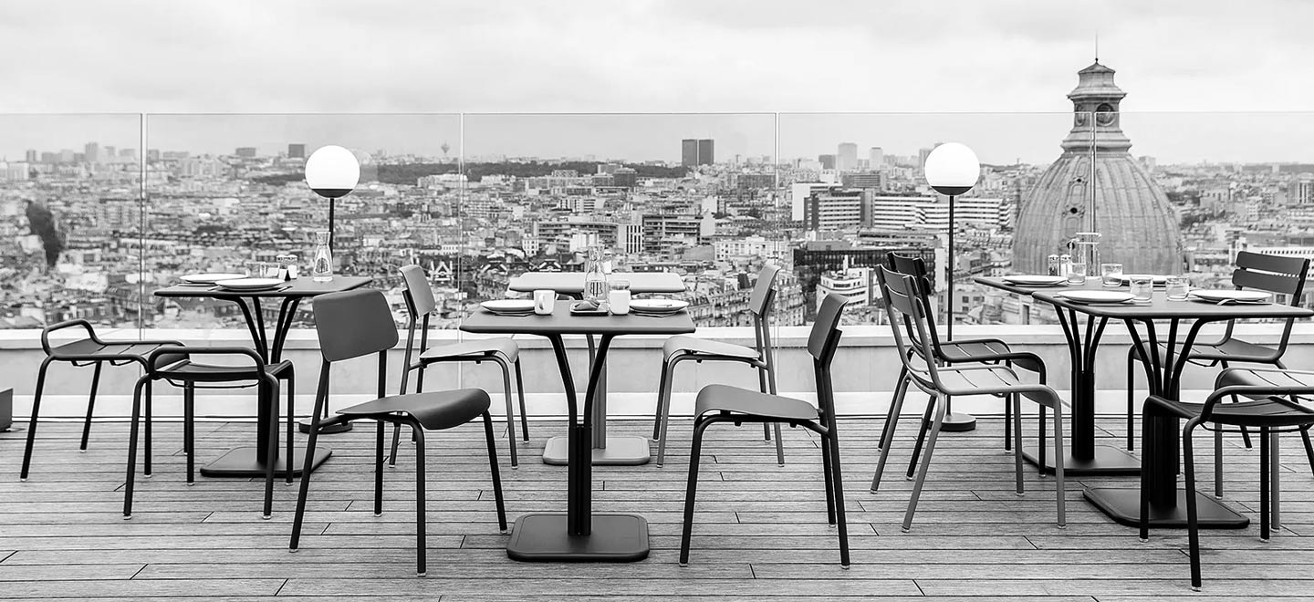 Terrasse aménagée par Fermob header