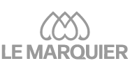 Le marquier logo gris