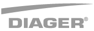 Diager logo gris