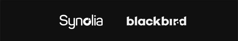 Logos Synolia et BlackBird