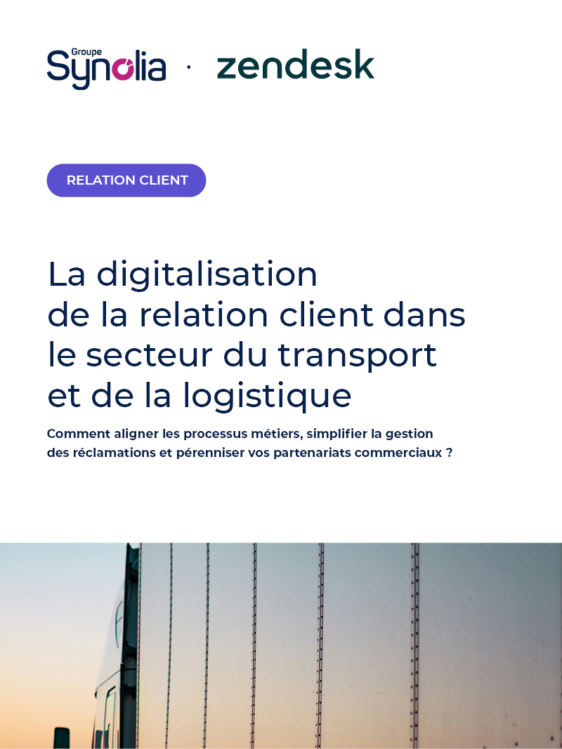Ebook relation client : La digitalisation de la relation client dans le secteur du transport et de la logistique
